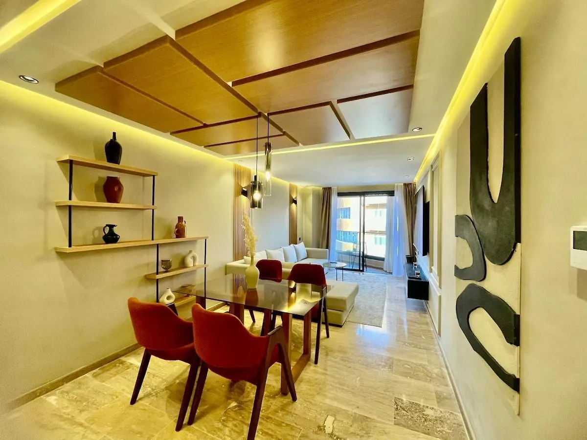 Apartament Luxurious 2Br - Steps From Carre Eden - 84Inch Tv Marrakesz